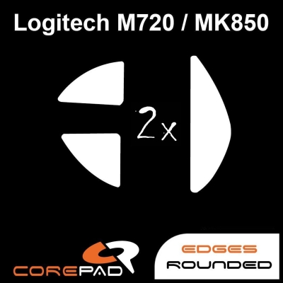 Corepad Skatez PRO 113 Mausfüße Logitech M720 / MK850